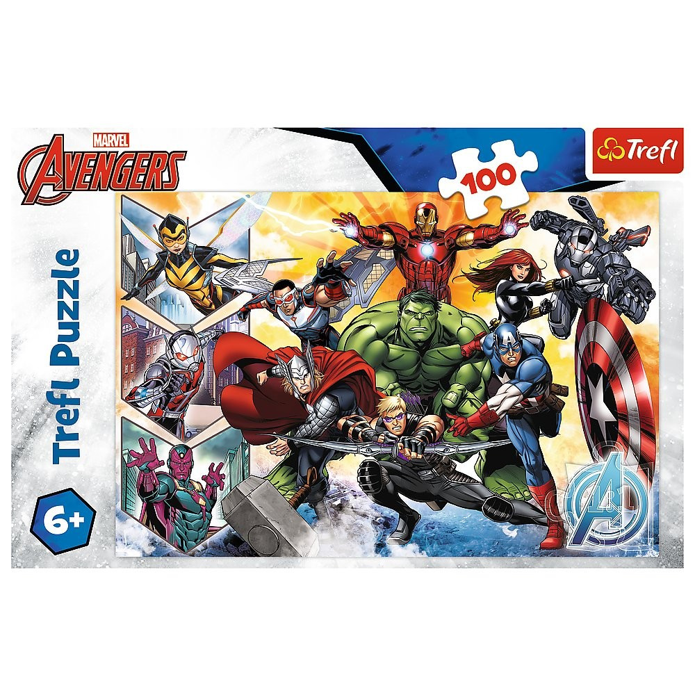 Puzzle Trefl Avengers, 100 pezzi