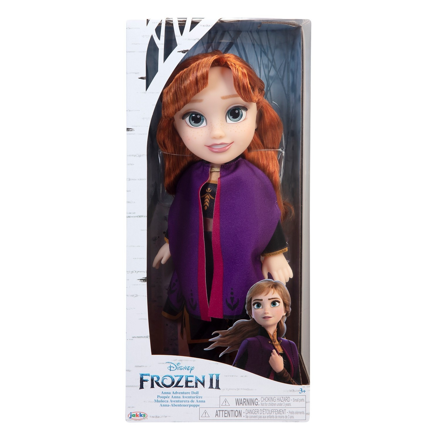 Viagem da boneca Disney Anna