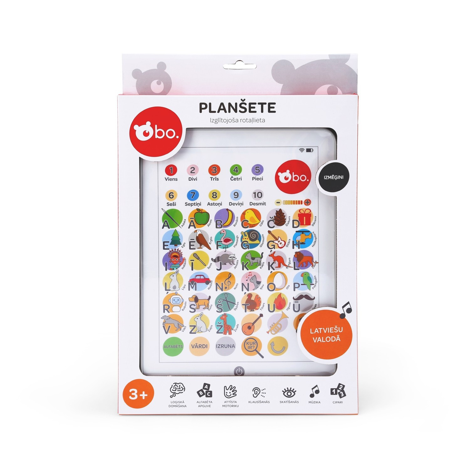 Bo. Educatieve tablet (in het Lets)
