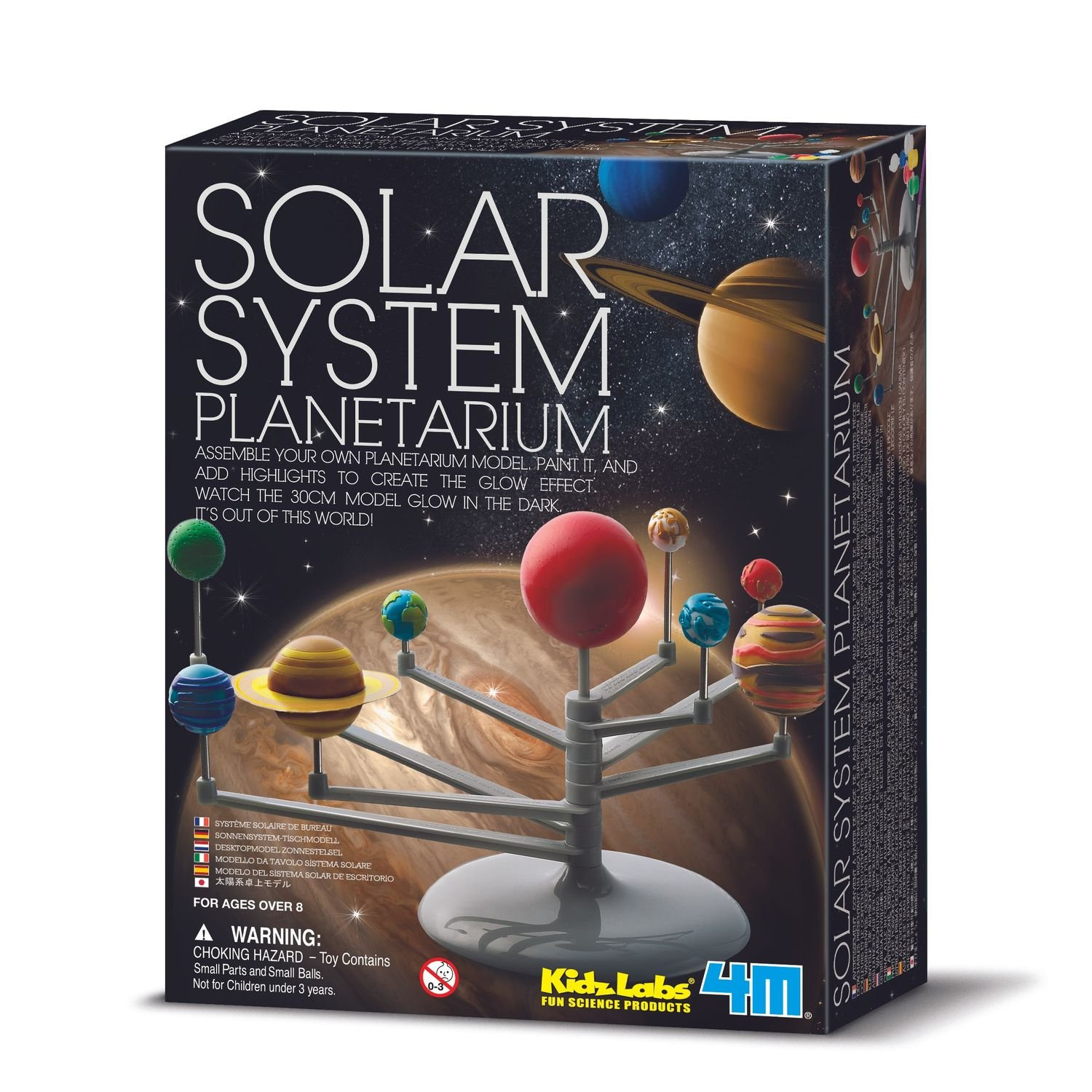 4M Stickers Set Solar System Planetarium