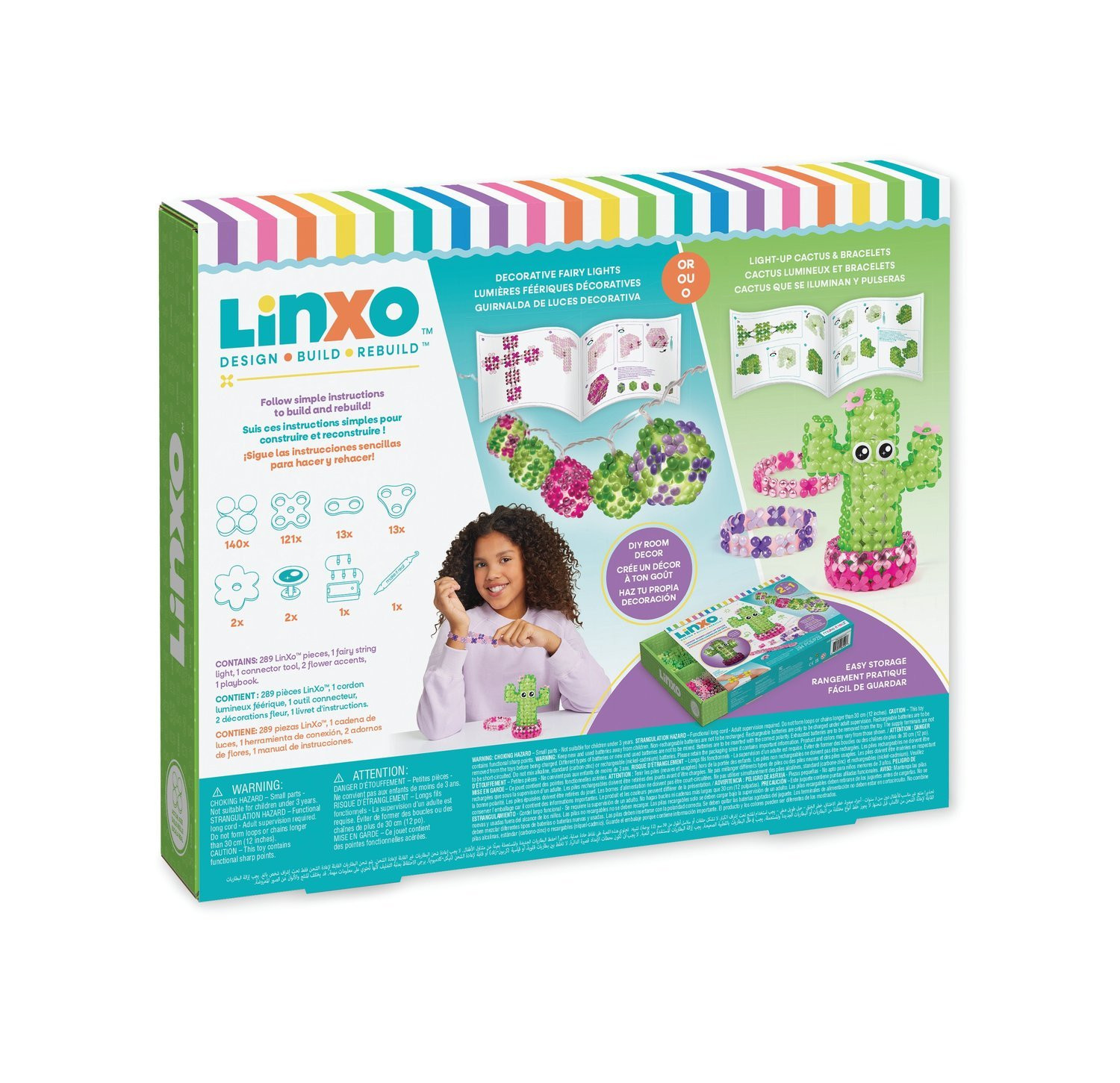 Set de decoración Make It Real Linxo Sharp Light Up