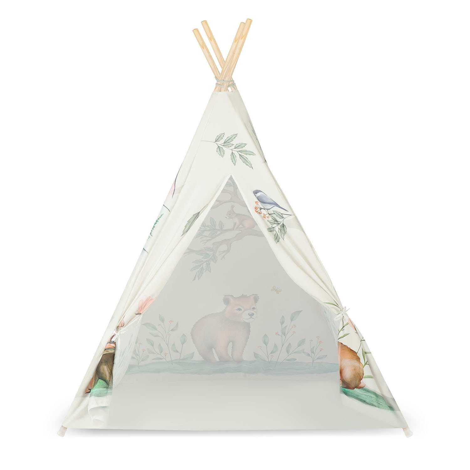 Kinder-Tipi-Zelt Nukido – Beige