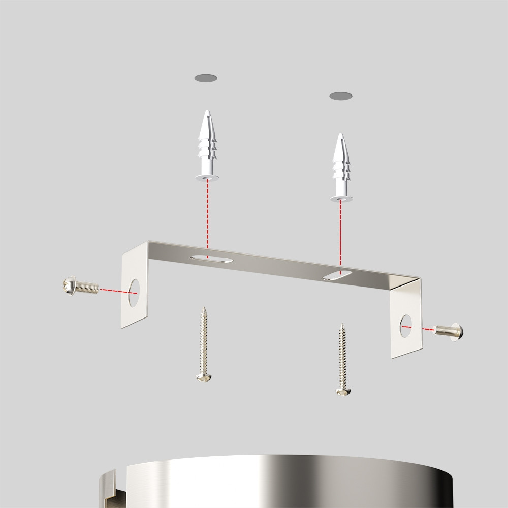 Ceiling Light with 3 Adjustable LED Spots, 300 Lumen Each