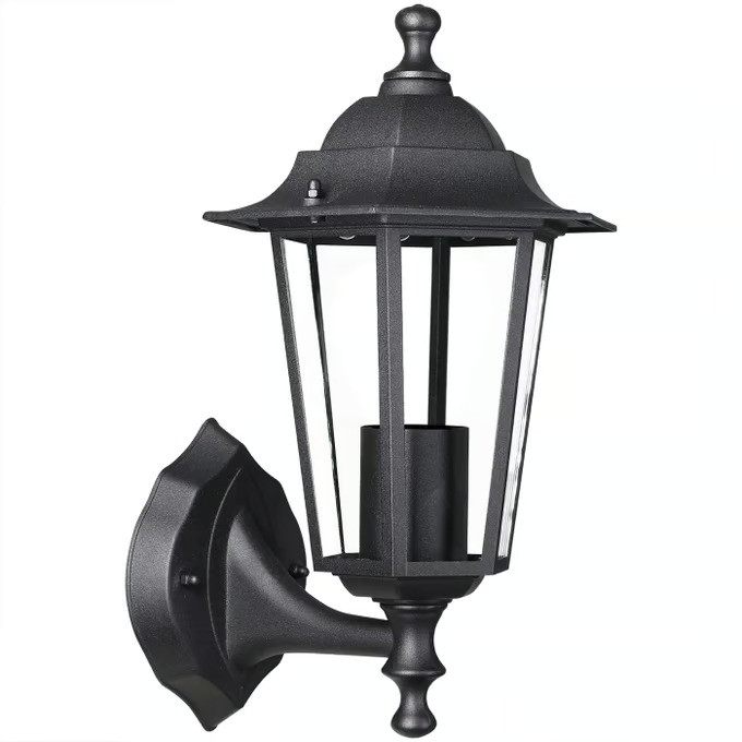 Outdoor Wall Light, IP44, Aluminium, E27 Socket