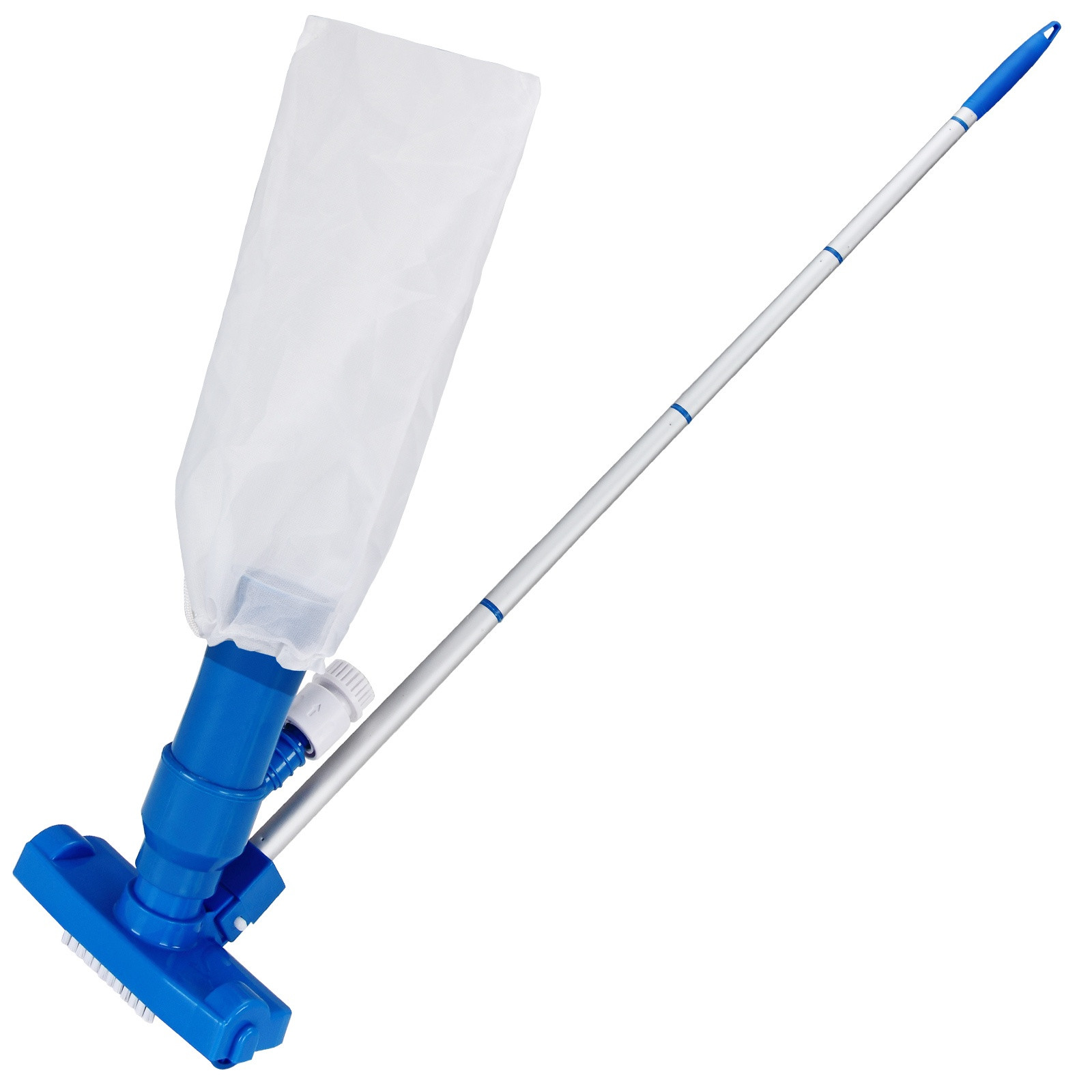 Pool Cleaning Kit – Vacuum, Extendable Pole, Bin