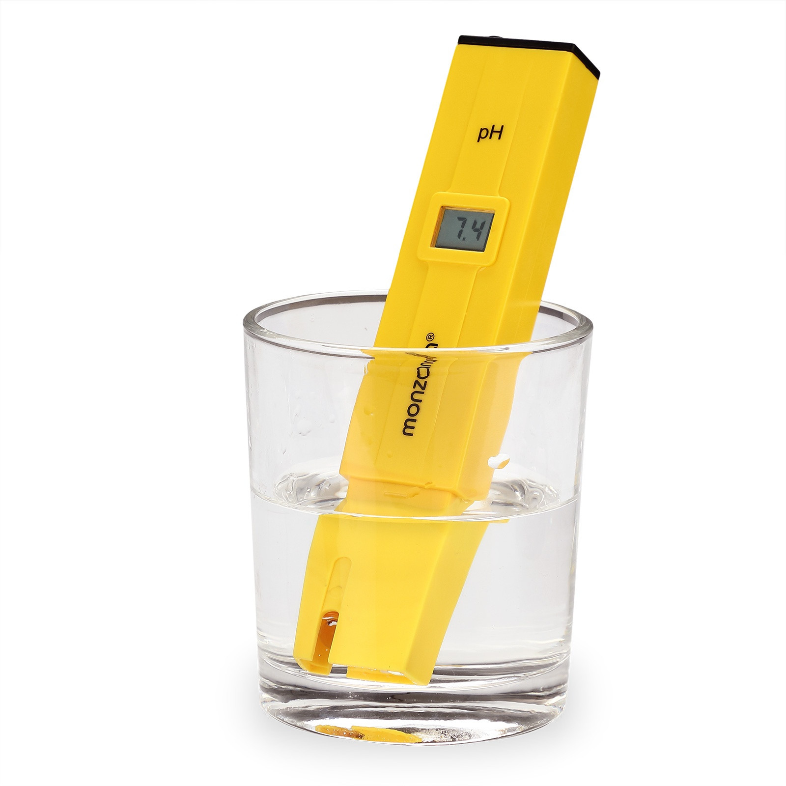 Digital PH Meter with LCD Display, Battery & Case