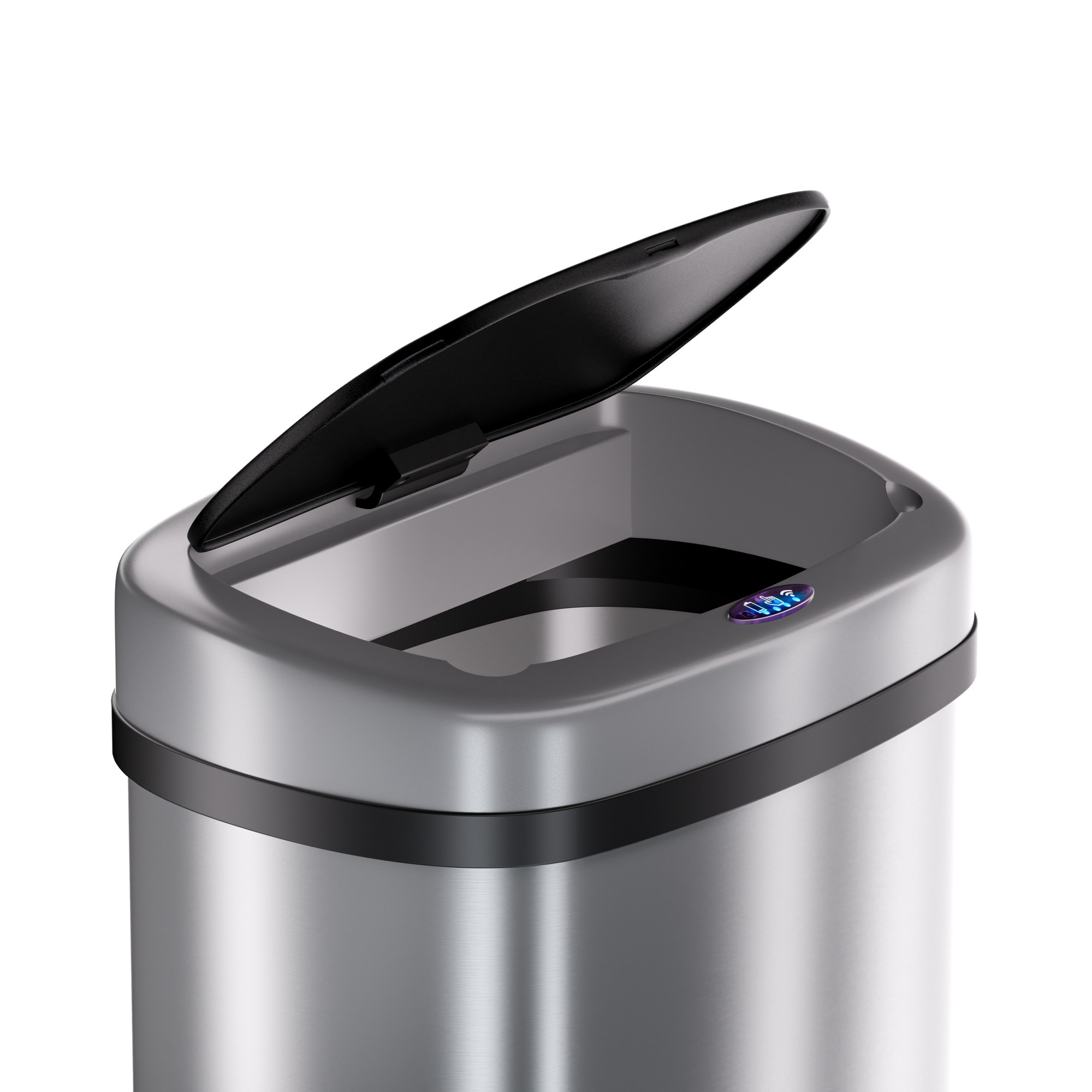 Sensor Trash Can, 58L Stainless Steel, Motion Sensor