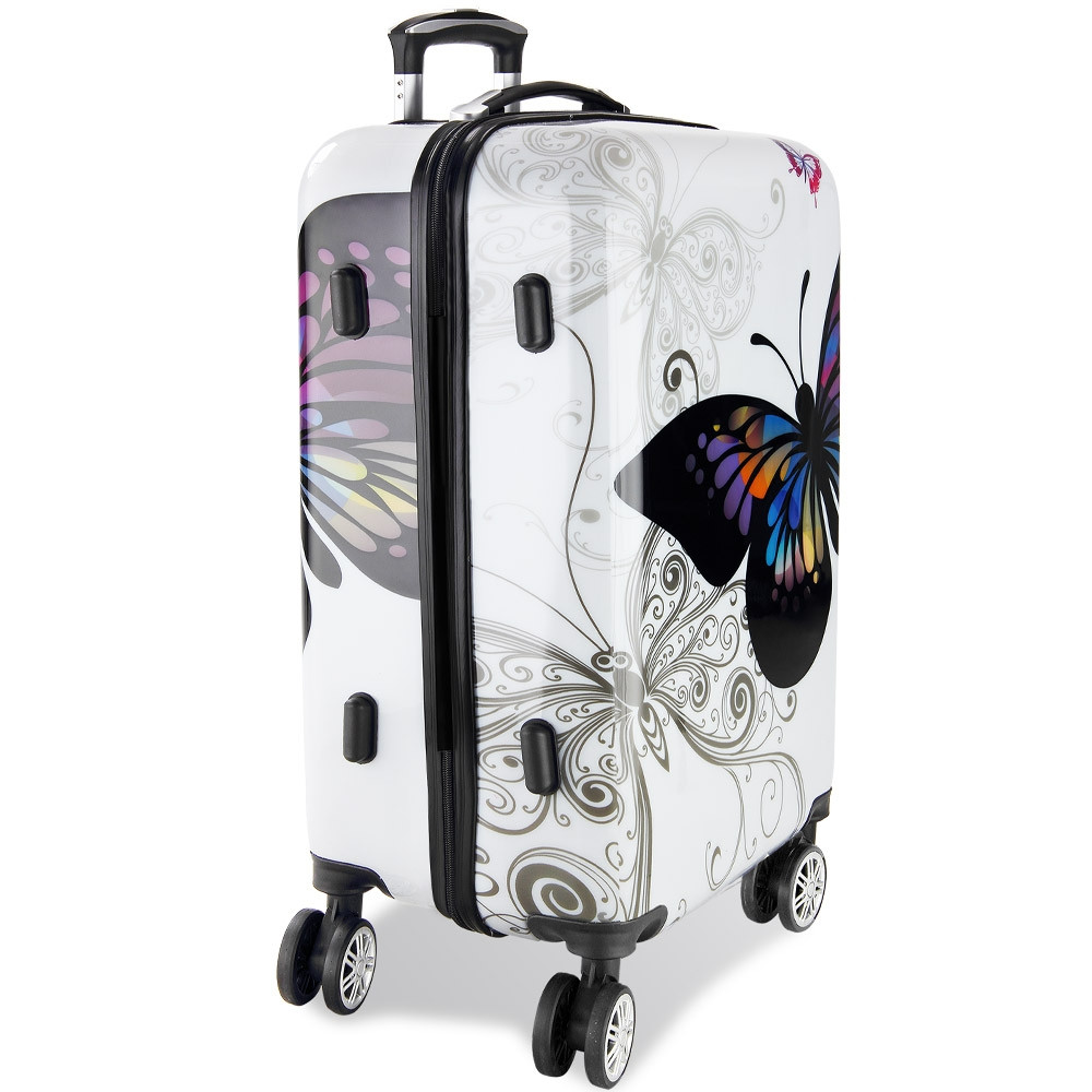 Hard Shell Suitcase Set, 3 Sizes, Polycarbonate
