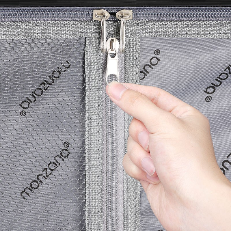Valigia rigida, capacità 34L, ABS resistente, blu