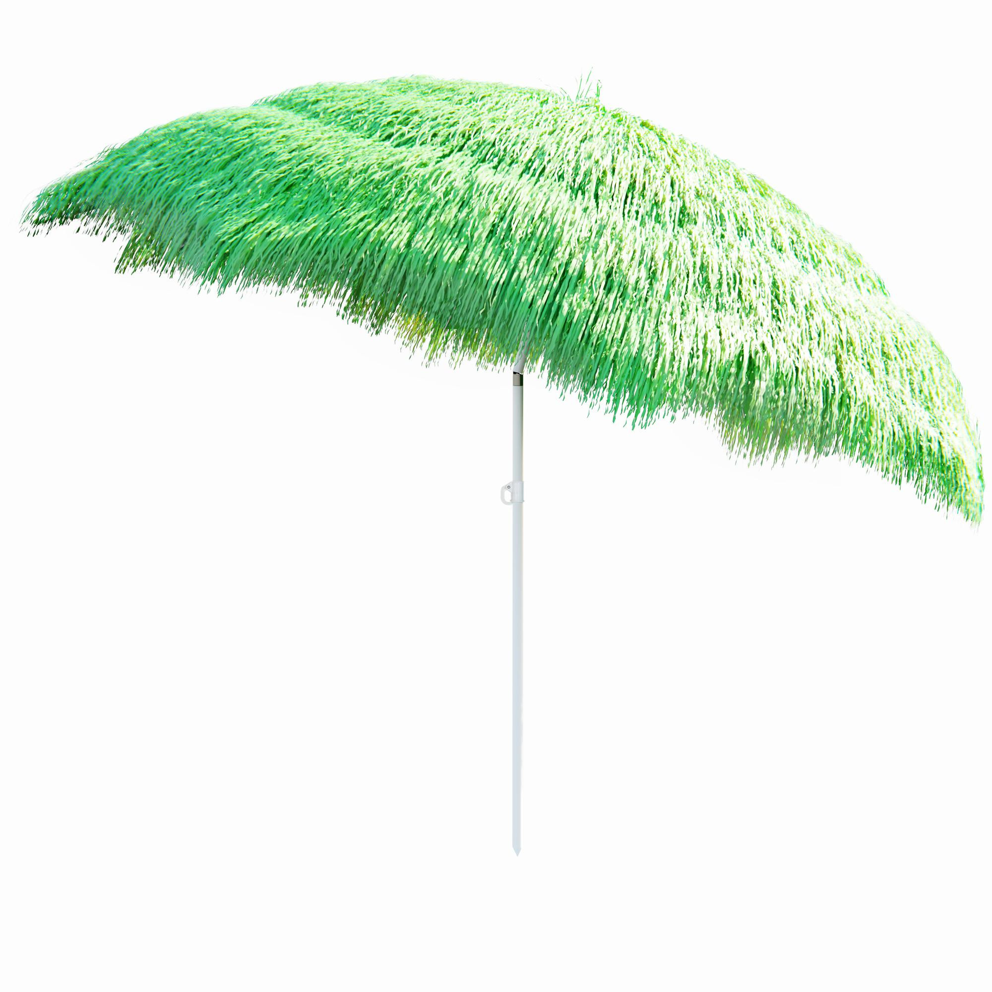 Kantelbare parasol, 160 cm diameter, groen