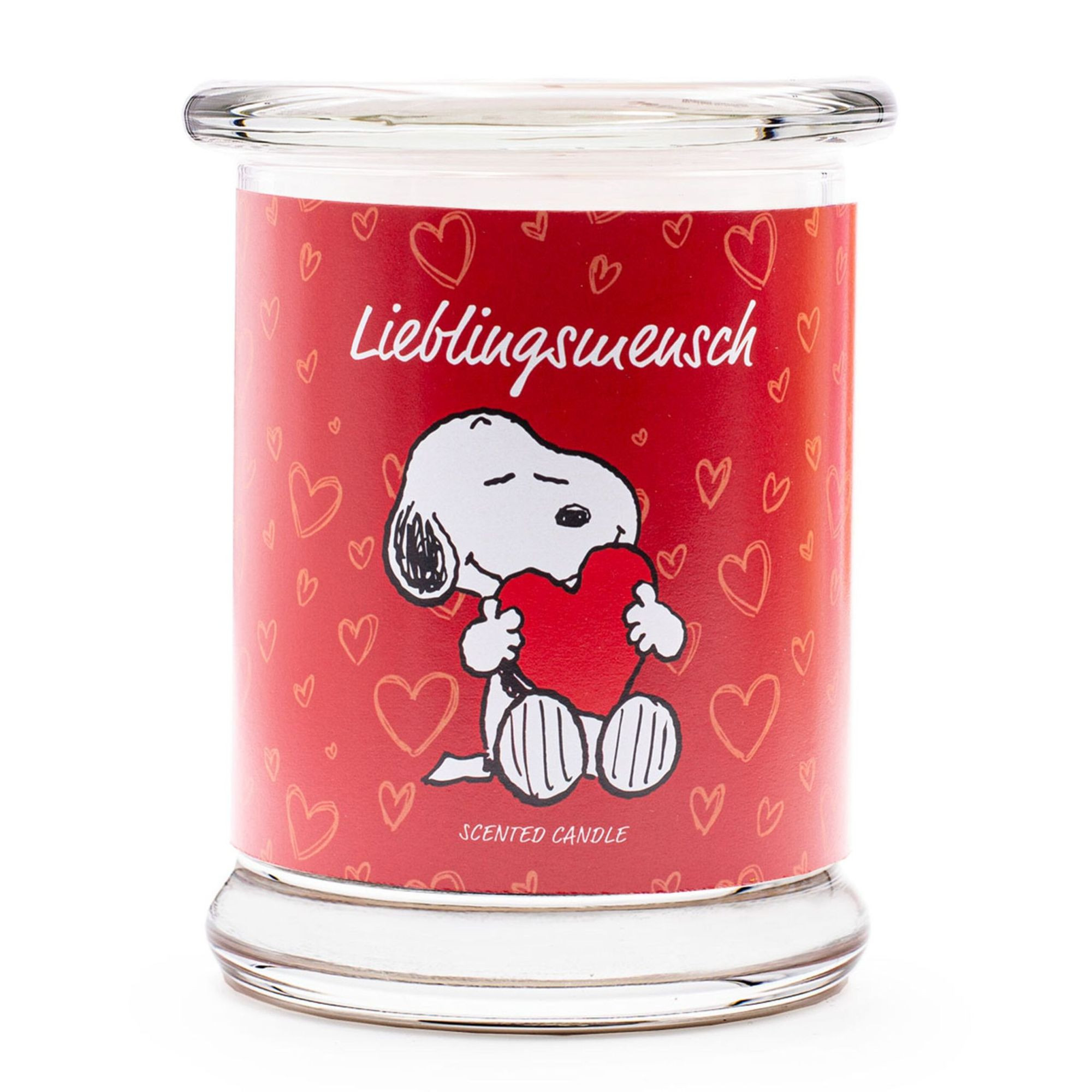 Erdnussduftkerze im Glas – Geschenkidee