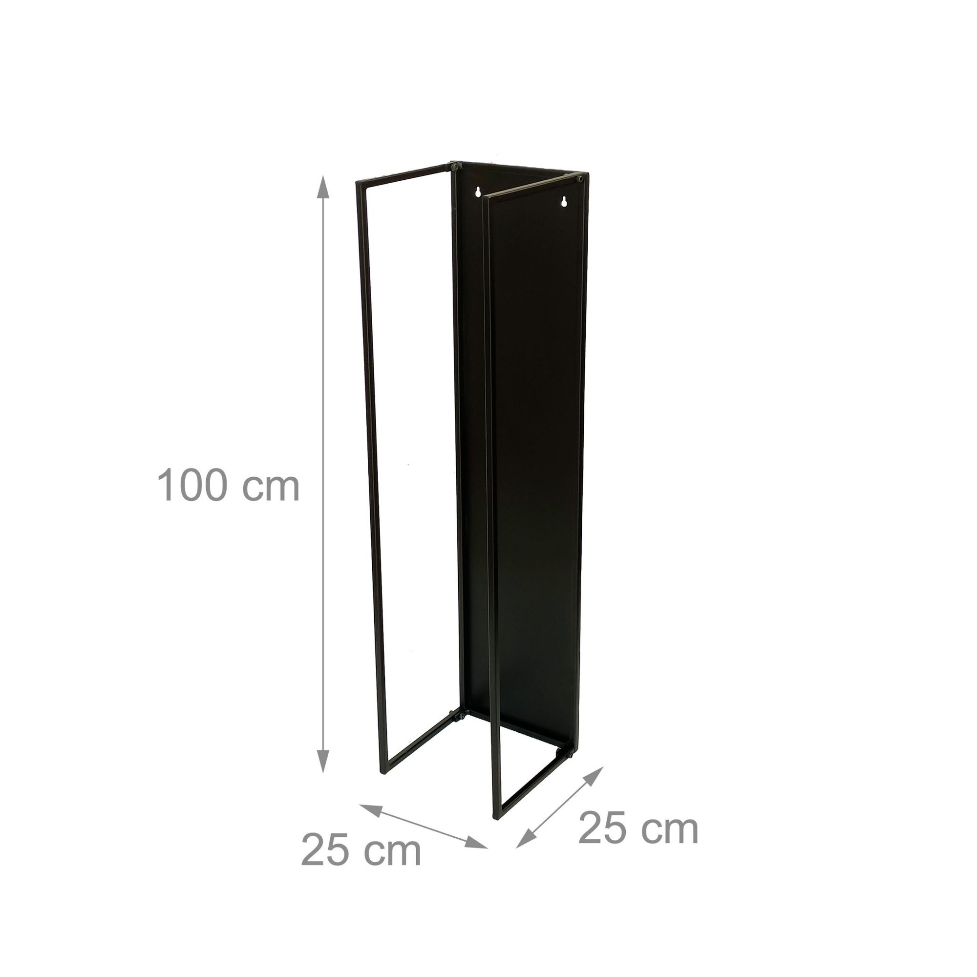 Leñero de pared para interior