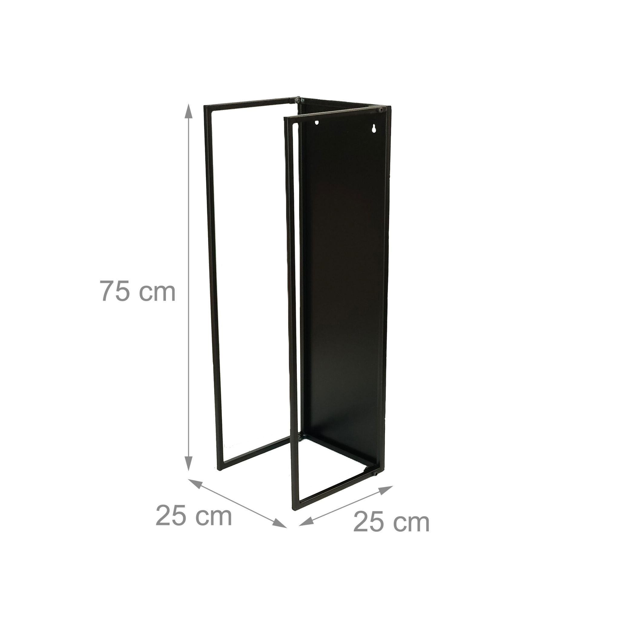 Leñero de pared para interior