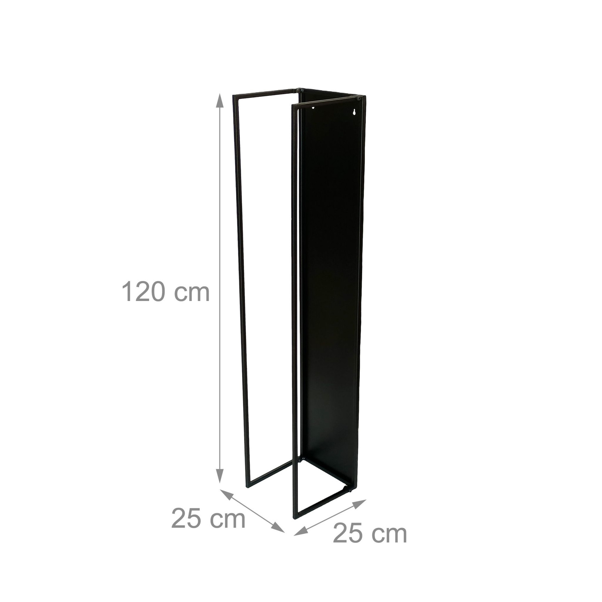 Leñero de pared para interior