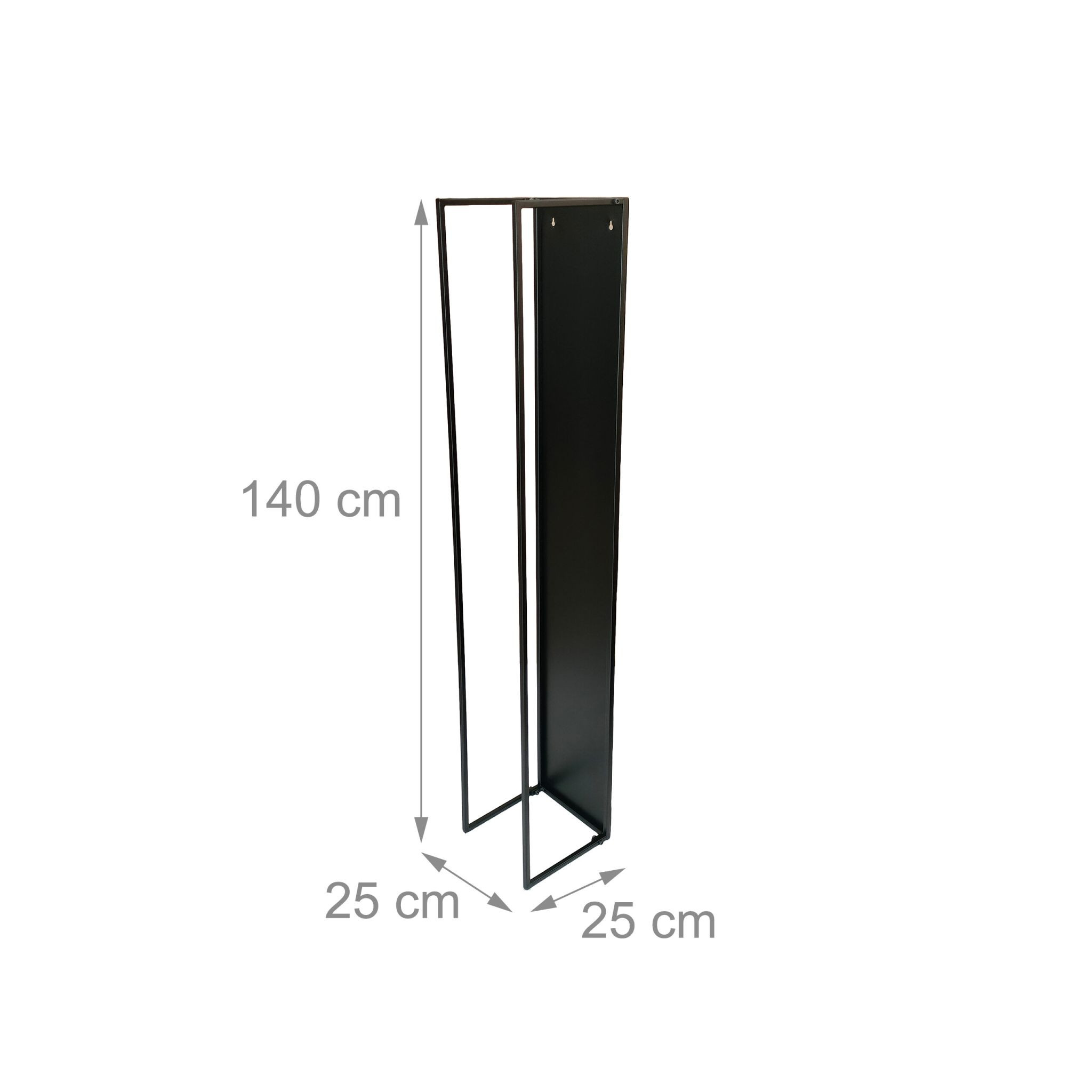 Leñero de pared para interior