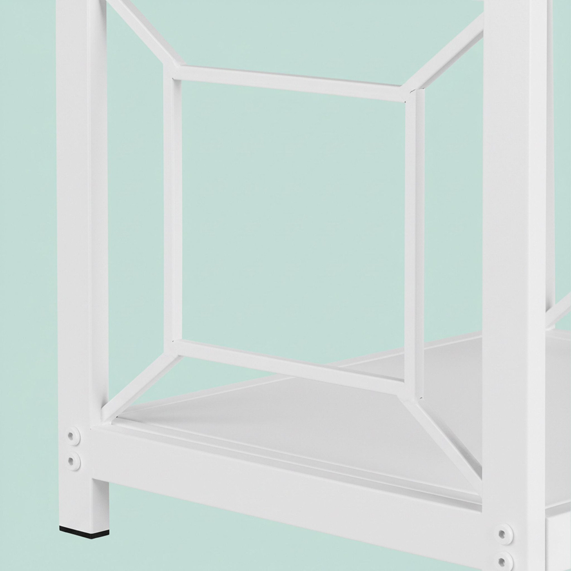 Firewood Rack, Durable Iron, Space-Saving Design