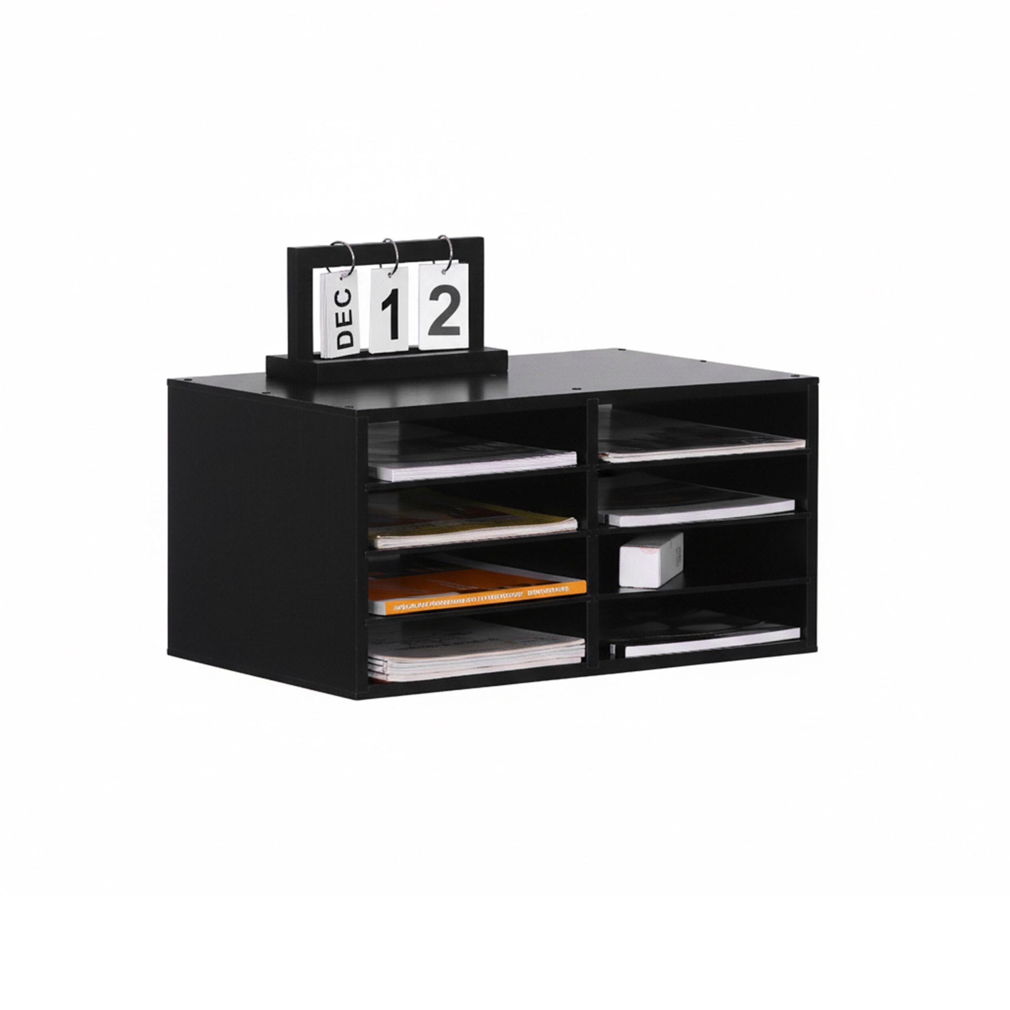 Porte-documents en bambou, 8 emplacements, format A4