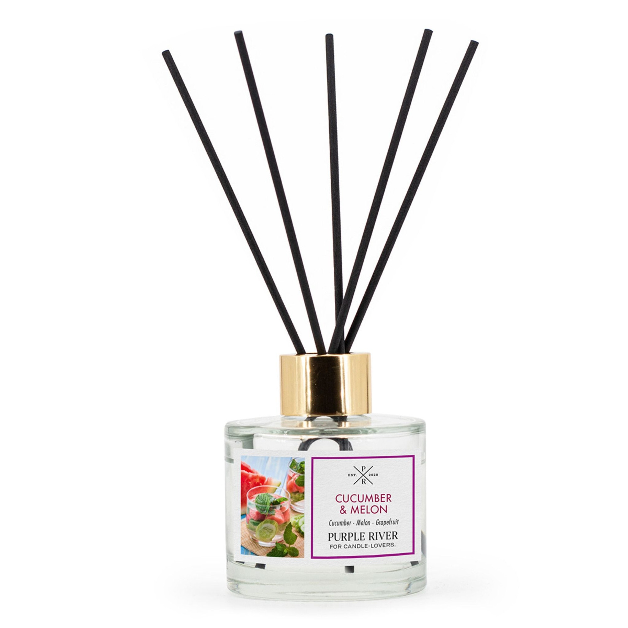Rietdiffuser 100 ml glas – Langdurige geur