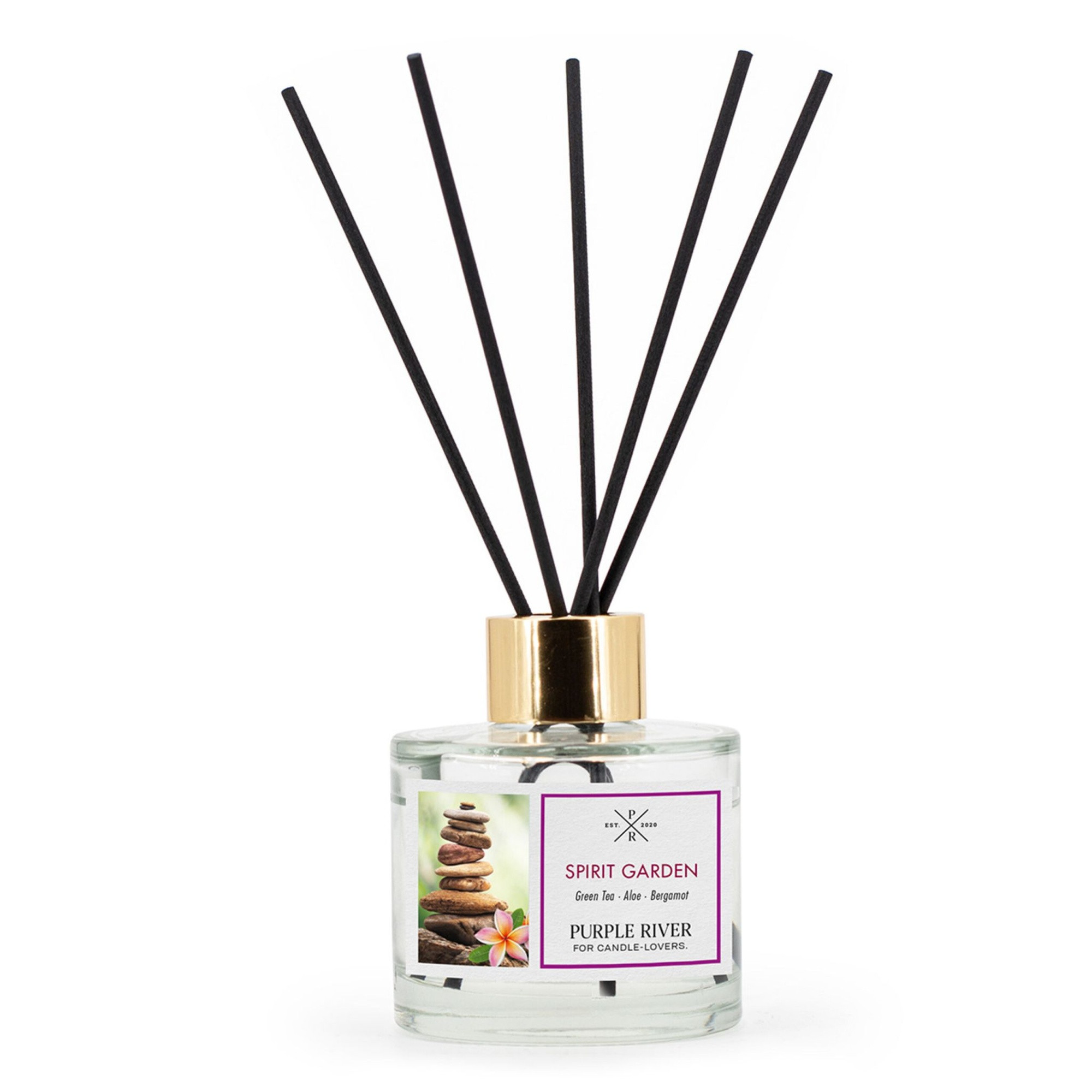 Diffuseur à bâtonnets en verre 100 ml – Parfum longue durée