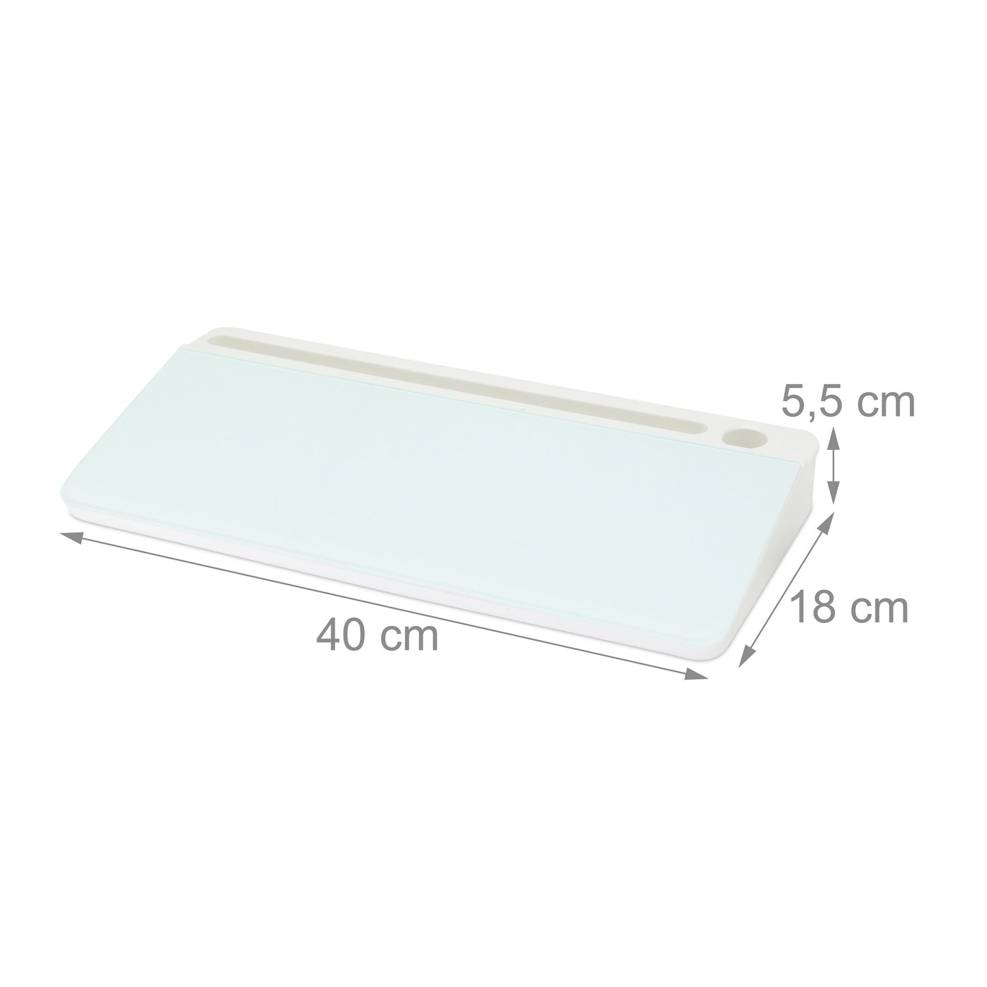 Organizer da scrivania con bacheca e 5 scomparti