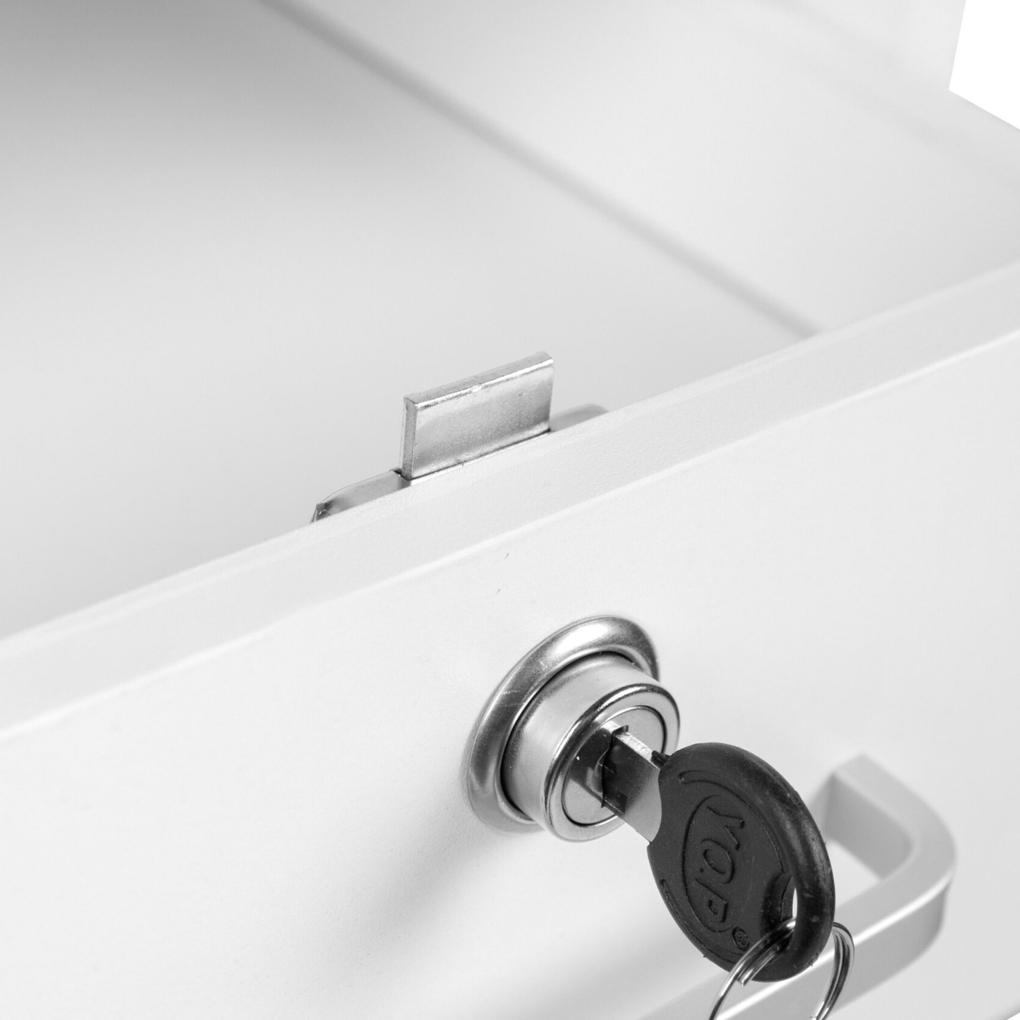 Caisson de bureau mobile verrouillable avec tiroir et compartiment