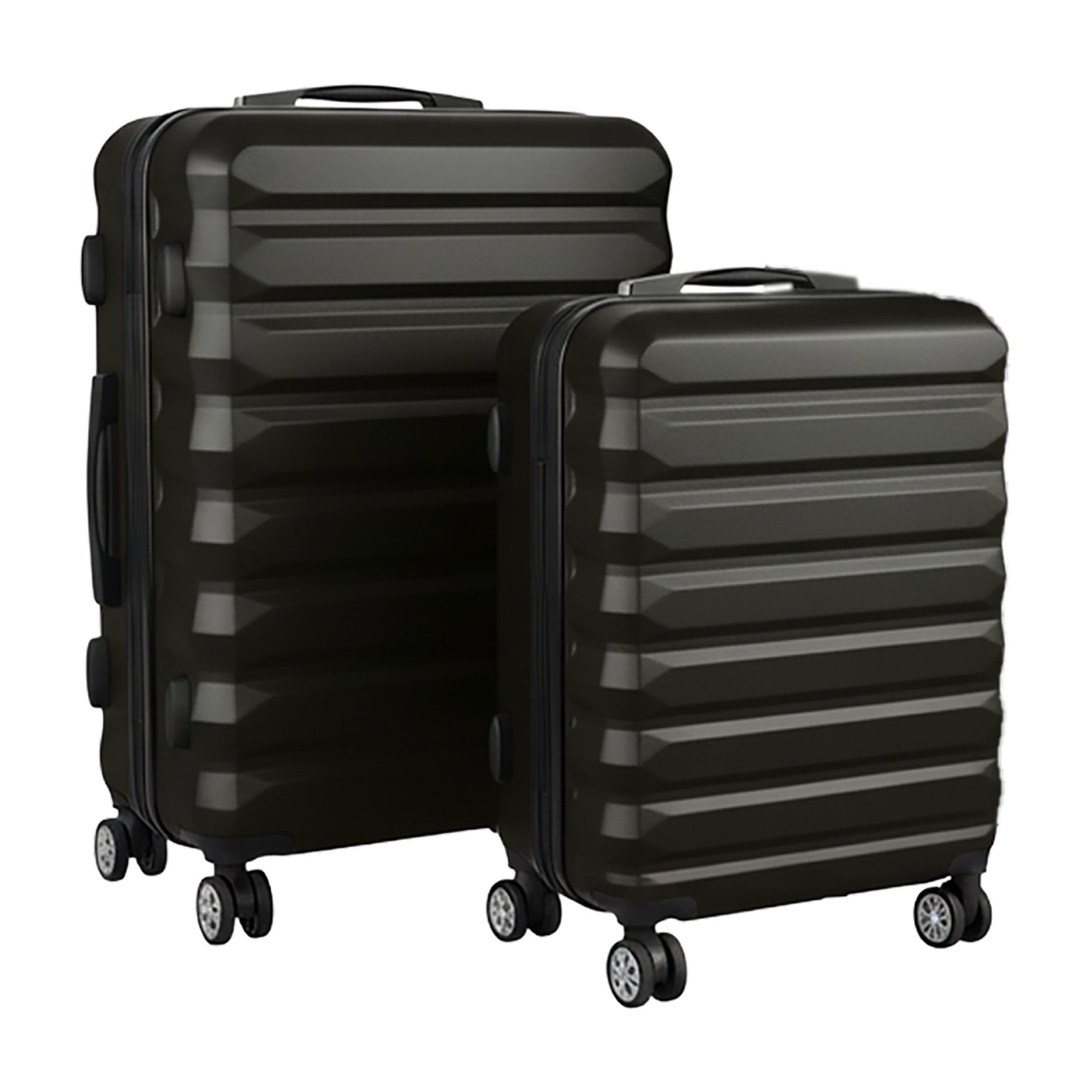 Ensemble de 2 valises rigides à roulettes