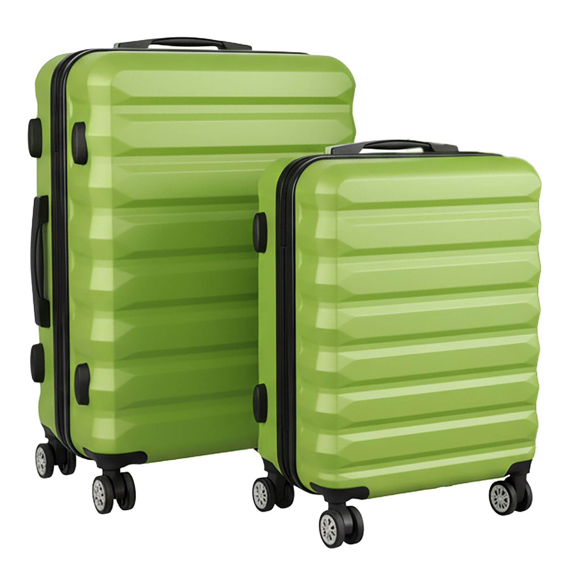 Ensemble de 2 valises rigides à roulettes