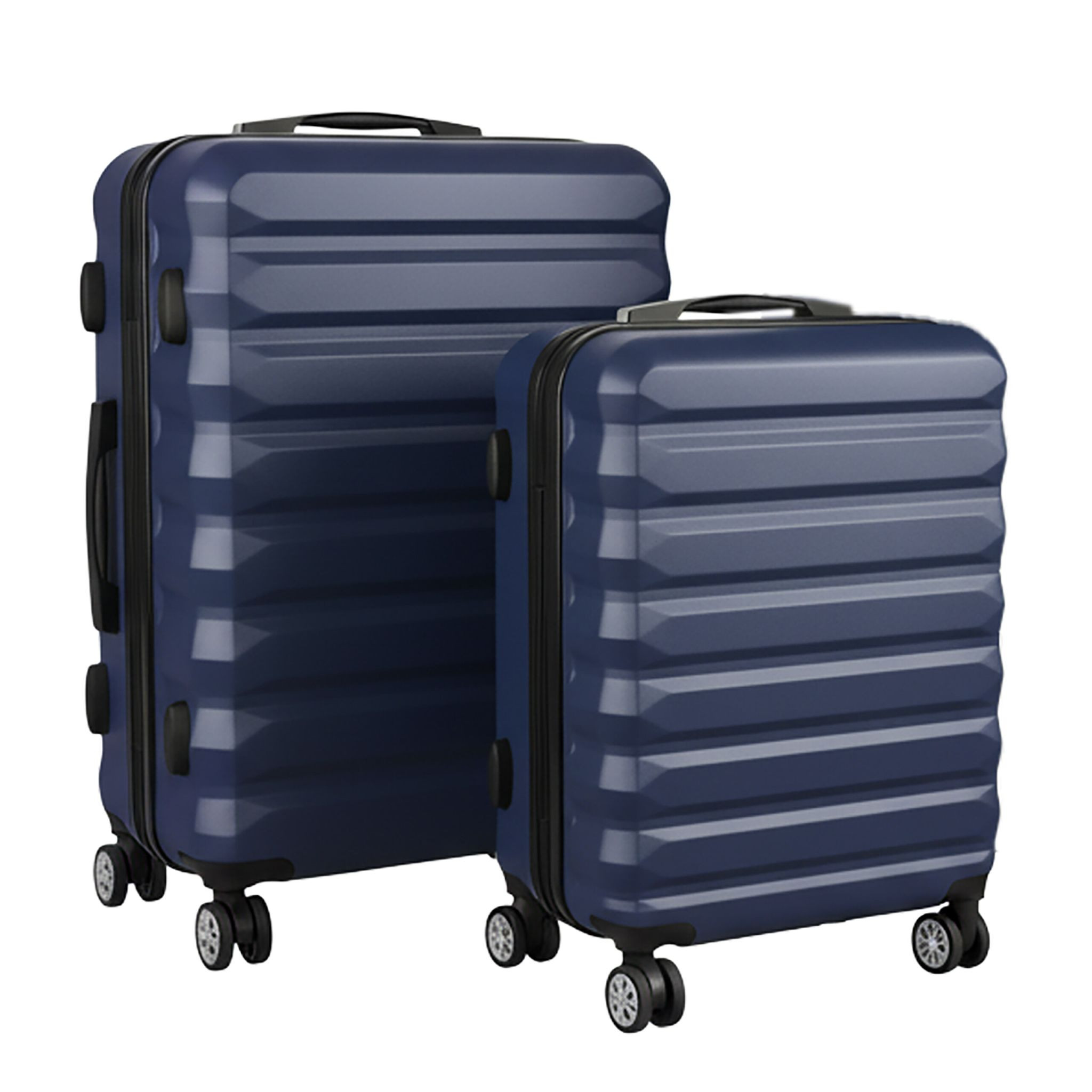 Ensemble de 2 valises rigides à roulettes