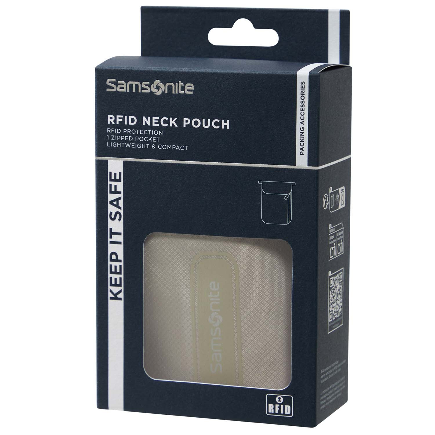 RFID-reistas, antidiefstal, Eclipse Grey