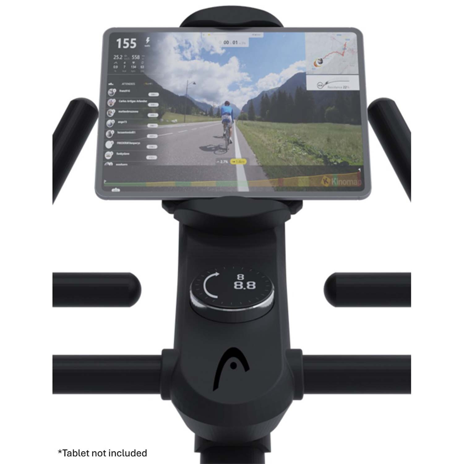 Spinning hometrainer met Bluetooth-connectiviteit