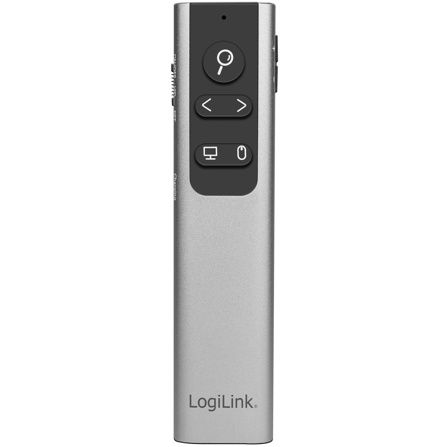 Kabelloser Präsentationscomputer mit Laserpointer, Aluminium