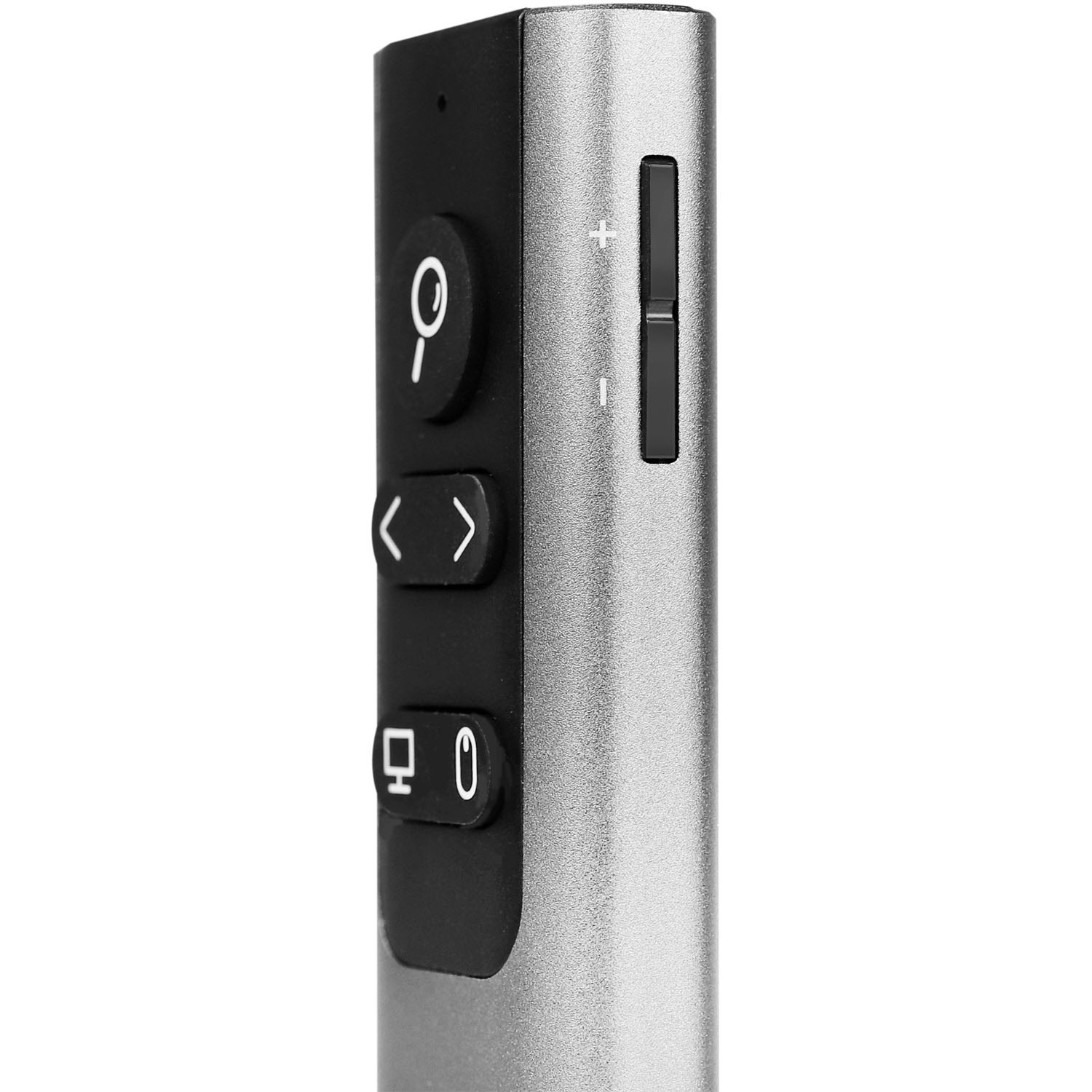 Draadloze presentator met laserpointer, aluminium