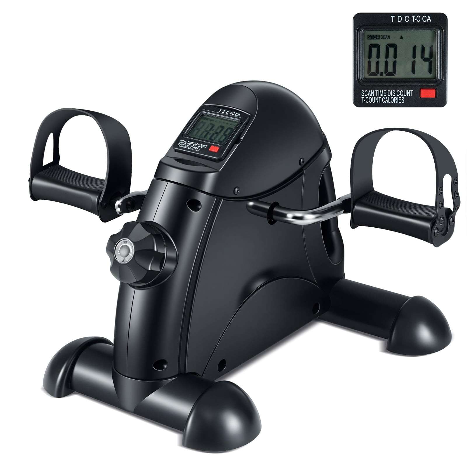 Mini cyclette con display LCD per braccia e gambe