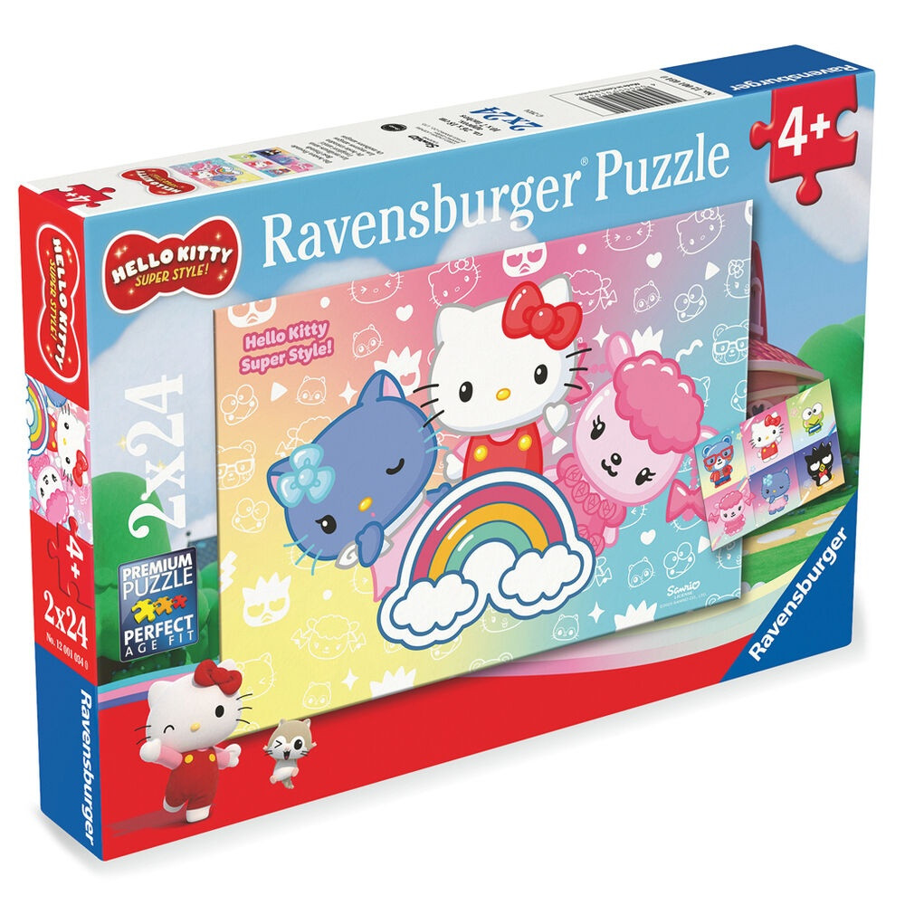 Puzzle Hello Kitty 2x24 pezzi