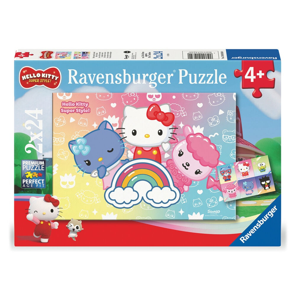 Hello Kitty Puzzle 2x24-teilig