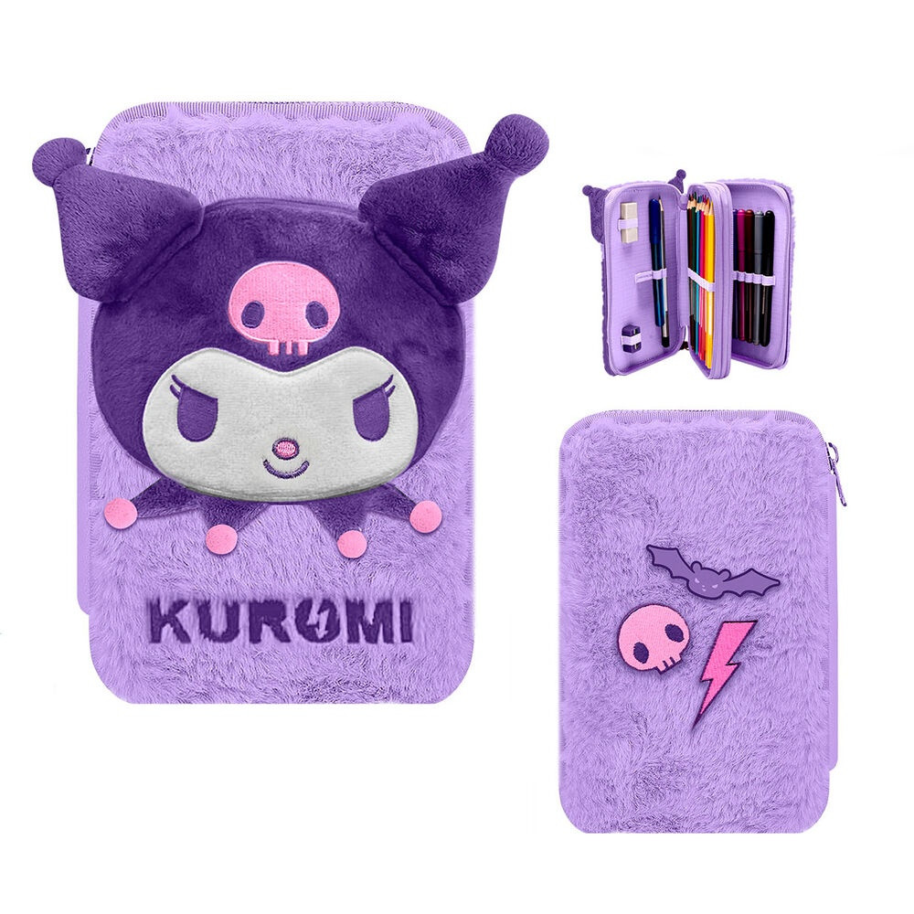 Trousse double Hello Kitty Kuromi