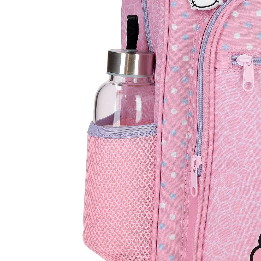 Hello Kitty Hearts & Dots adaptable backpack 25cm