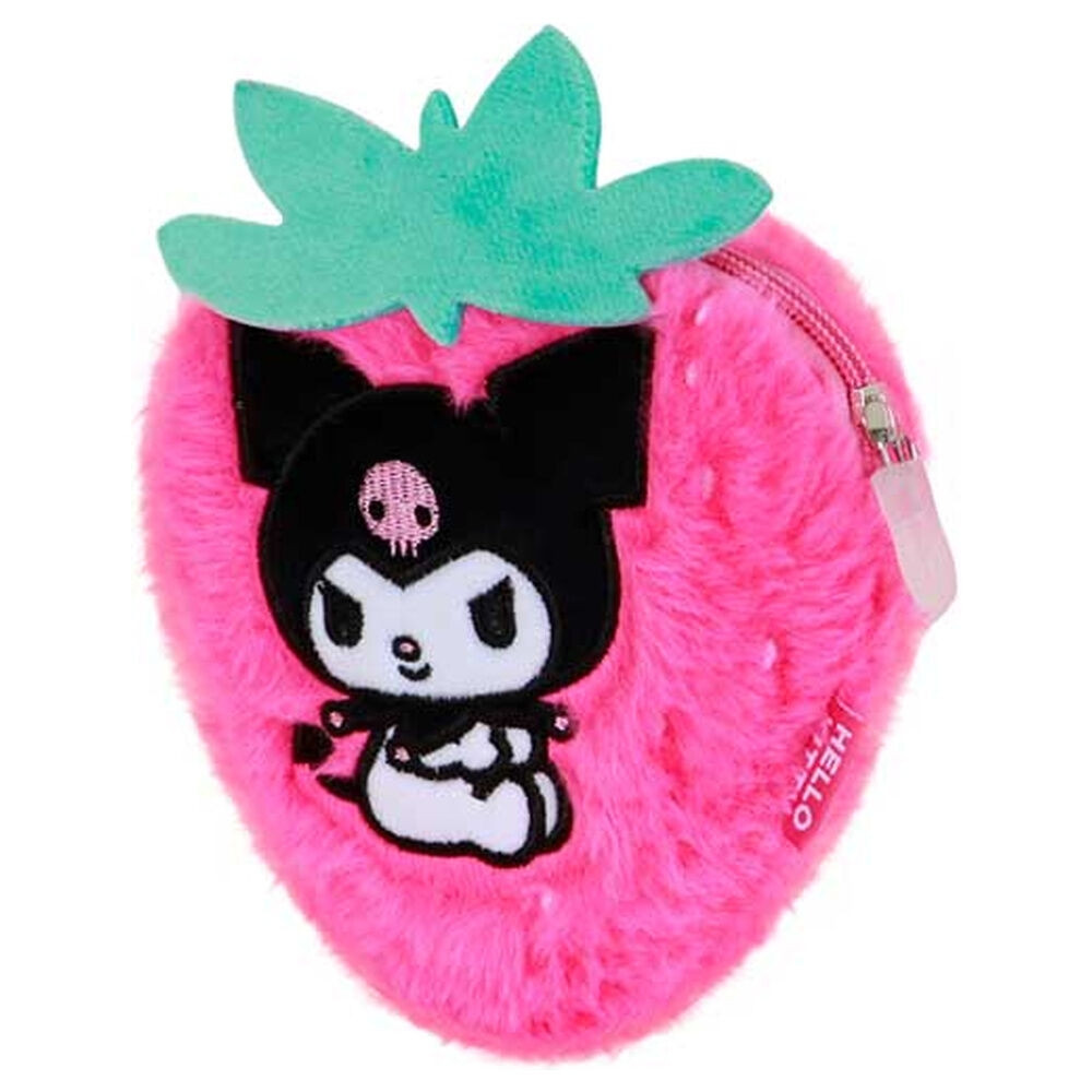 Bolsa Hello Kitty e Amigos Kuromi Morango