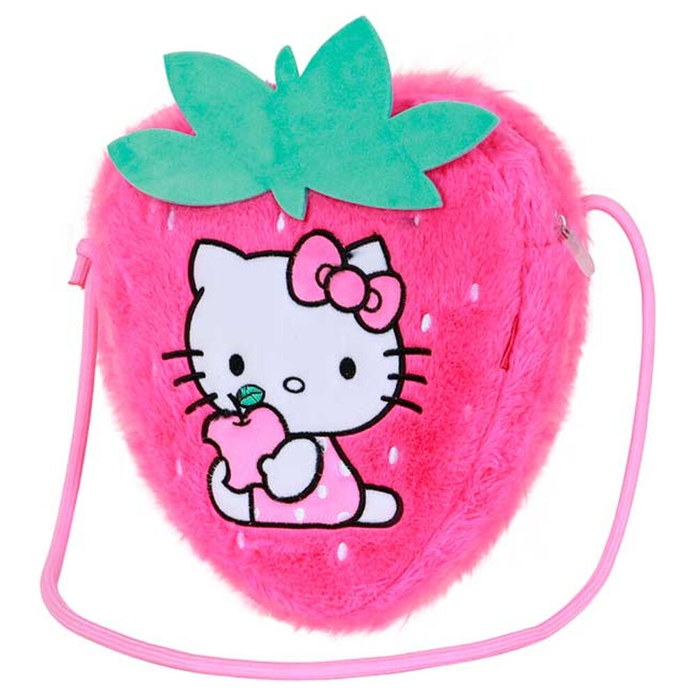 Hello Kitty Erdbeer-Plüschtasche
