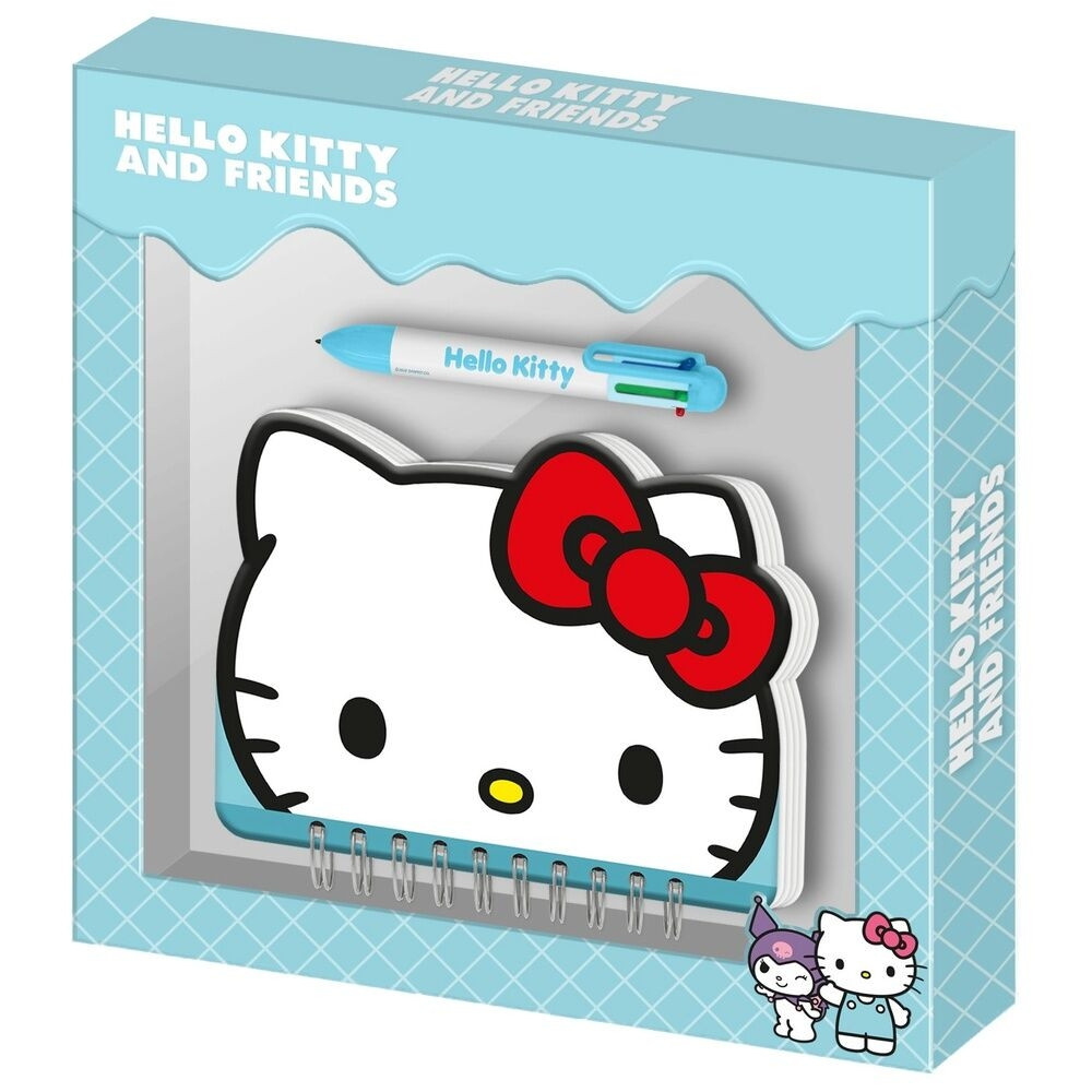 Hello Kitty und Freunde Tagebuch + Stift