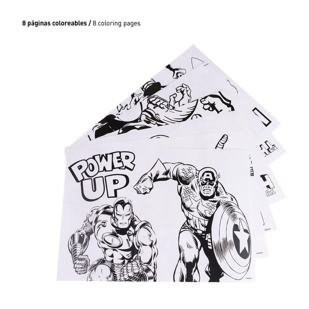 Sada omaľovánok Marvel