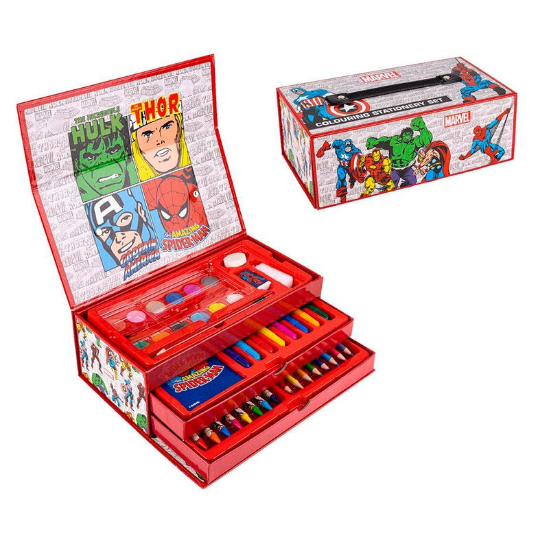 Trousse de coloriage Marvel