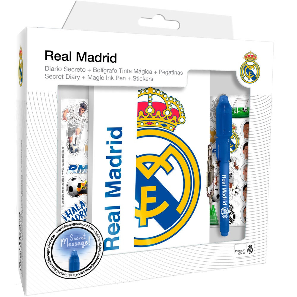 Real Madrid Diary + Magic pen