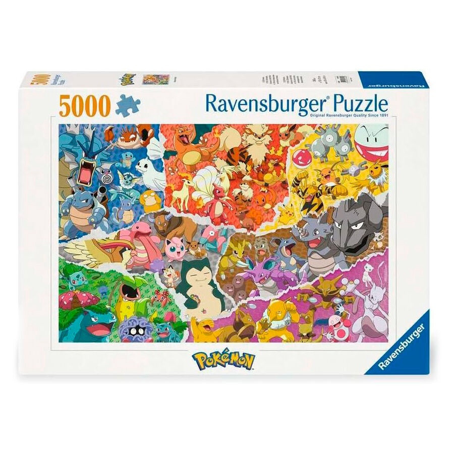 Pokémon-Puzzle, 5000 Teile