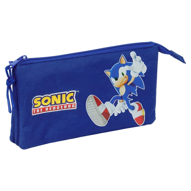 Sonic the Hedgehog drievoudig etui