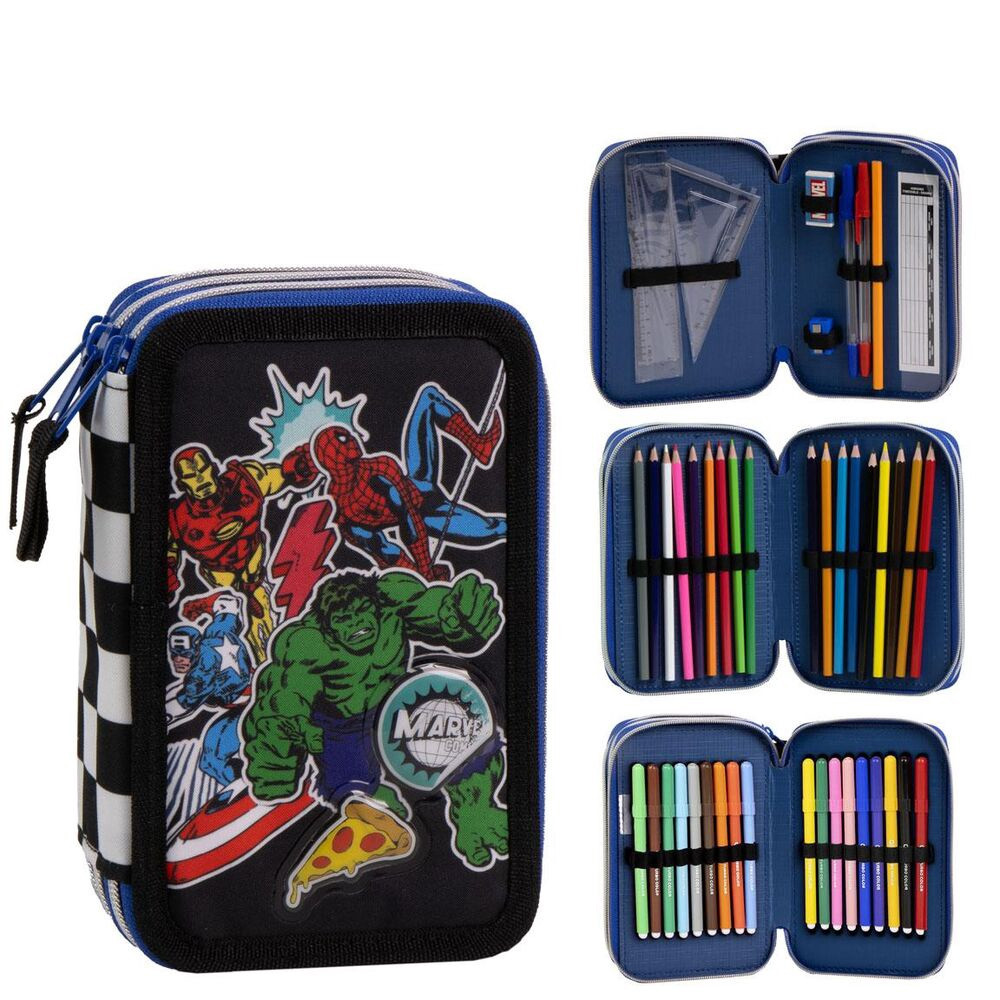 Astuccio triplo Marvel Avengers