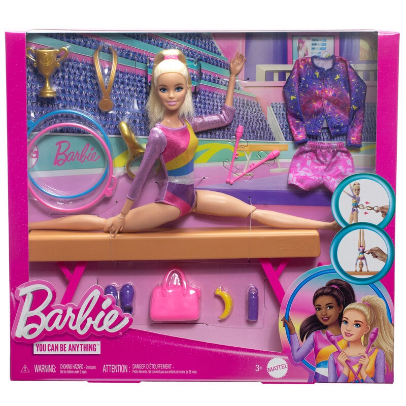 Conjunto de ginástica da Barbie