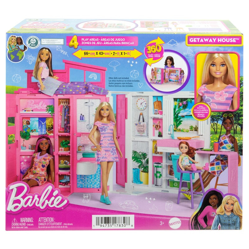 Maison de vacances Barbie + poupée