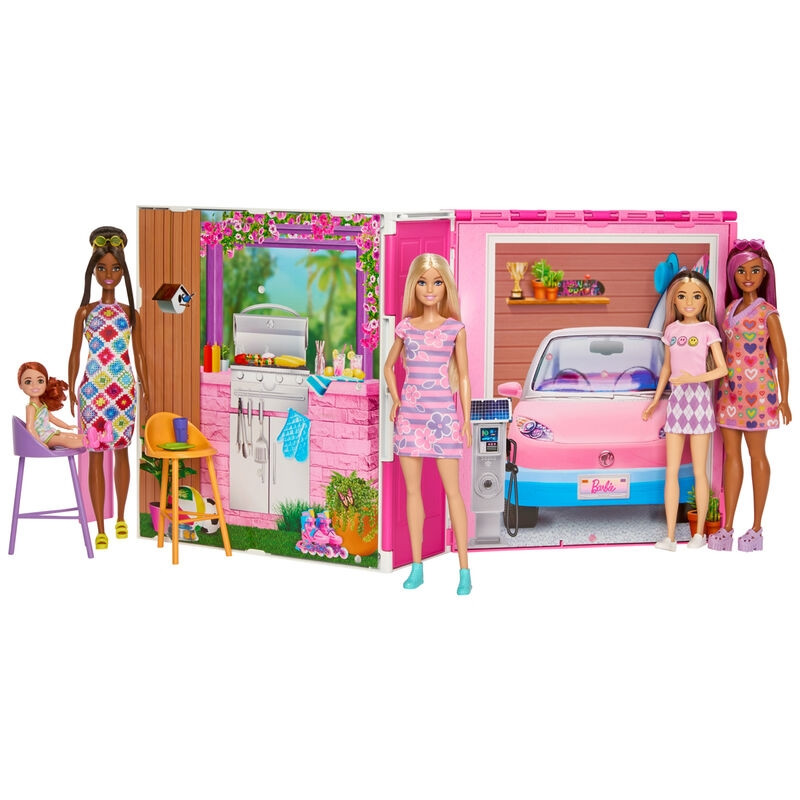 Barbie Únikový domček + bábika