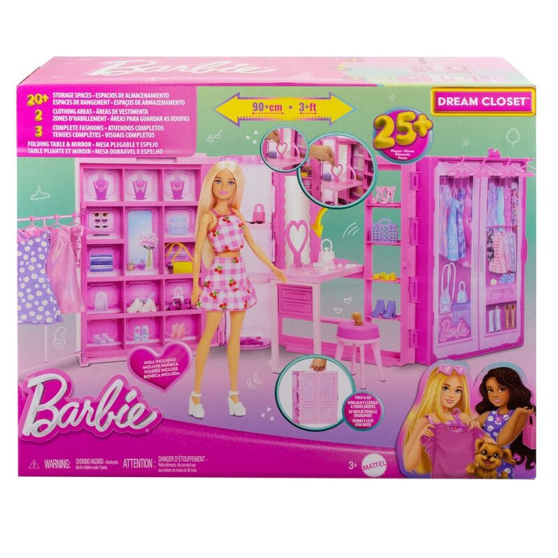 Boneca Barbie Dream Closet